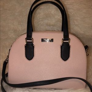 Kate Spade - Black & Pale Pink Satchel Bag